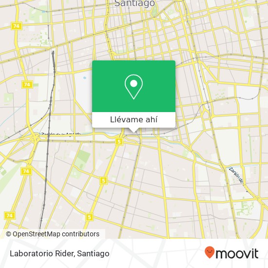 Mapa de Laboratorio Rider