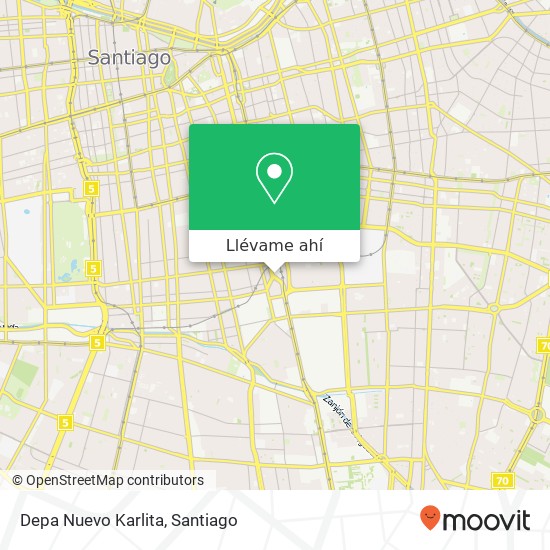 Mapa de Depa Nuevo Karlita