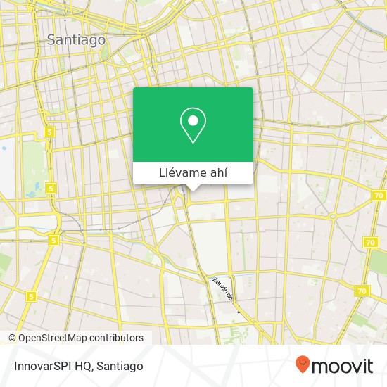 Mapa de InnovarSPI HQ