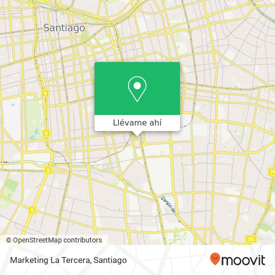 Mapa de Marketing La Tercera