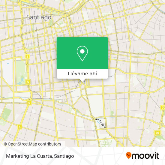 Mapa de Marketing La Cuarta