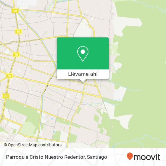 Mapa de Parroquia Cristo Nuestro Redentor