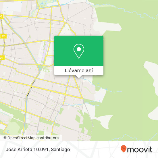 Mapa de José Arrieta 10.091