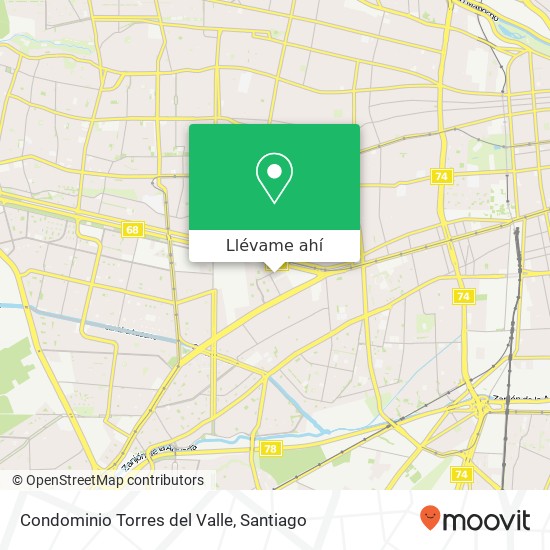 Mapa de Condominio Torres del Valle