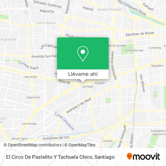 Mapa de El Circo De Pastelito Y Tachuela Chico