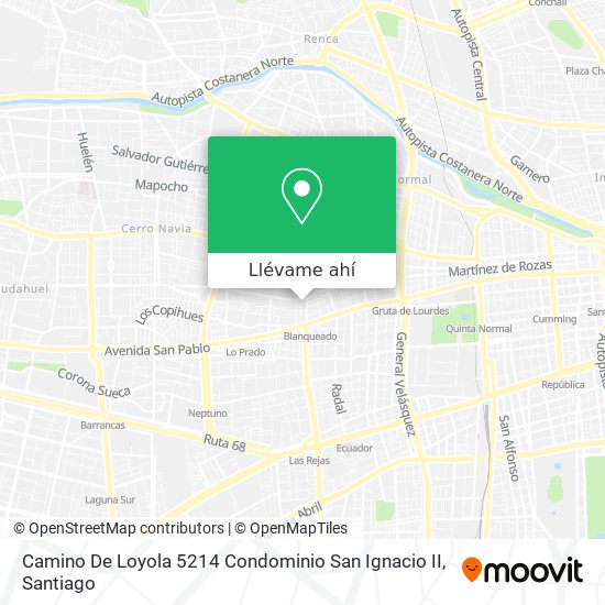 Mapa de Camino De Loyola 5214 Condominio San Ignacio II