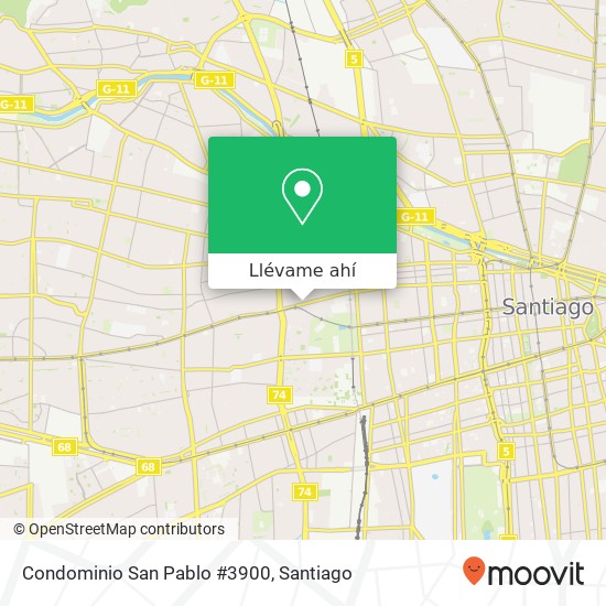 Mapa de Condominio San Pablo #3900