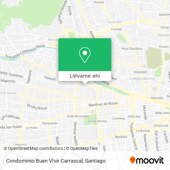 Mapa de Condominio Buen VIvir Carrascal