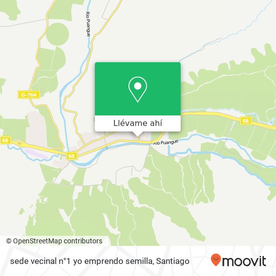 Mapa de sede vecinal n°1 yo emprendo semilla