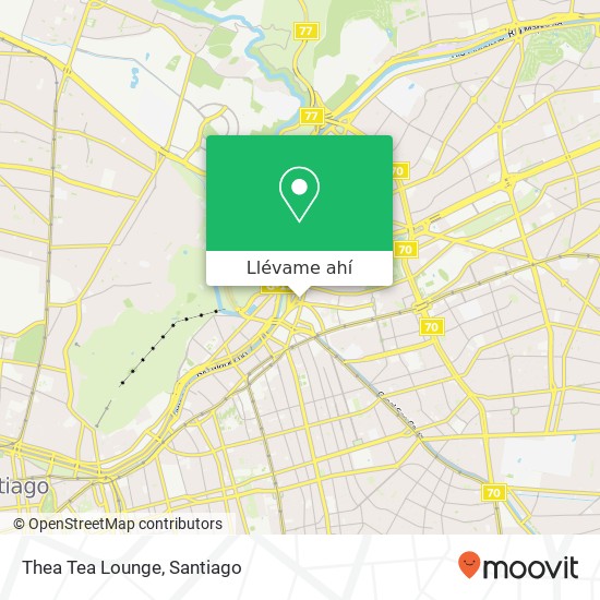 Mapa de Thea Tea Lounge