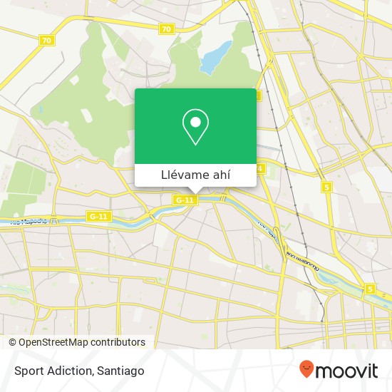 Mapa de Sport Adiction