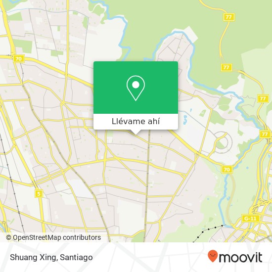 Mapa de Shuang Xing