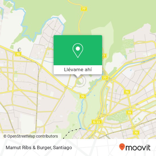 Mapa de Mamut Ribs & Burger