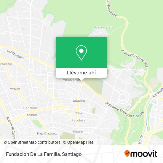 Mapa de Fundacion De La Familia