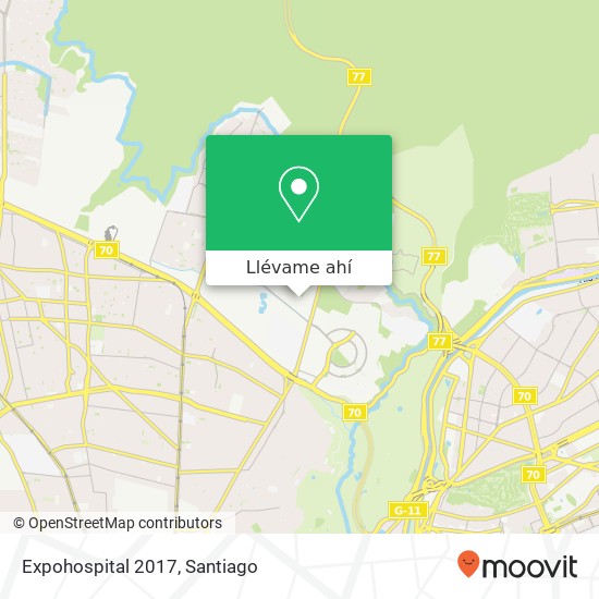 Mapa de Expohospital 2017