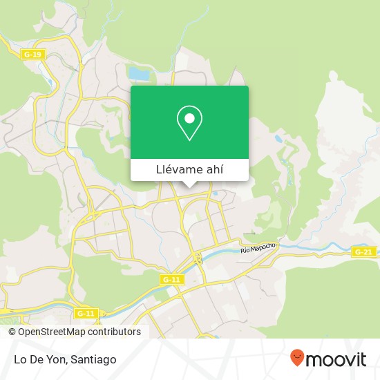 Mapa de Lo De Yon