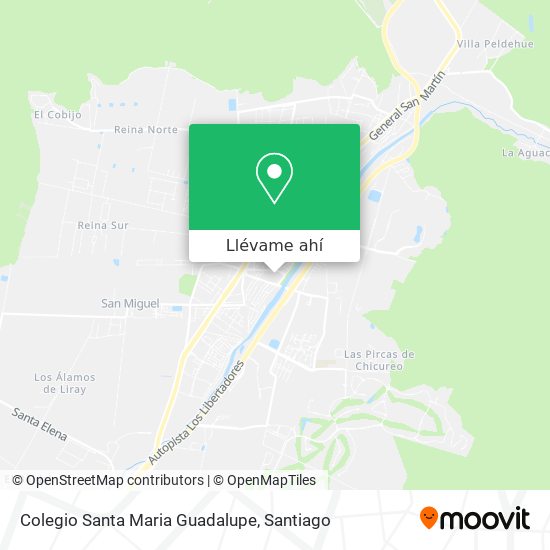 Mapa de Colegio Santa Maria Guadalupe