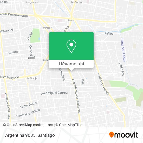 Mapa de Argentina 9035