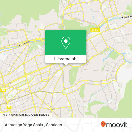 Mapa de Ashtanga Yoga Shakti