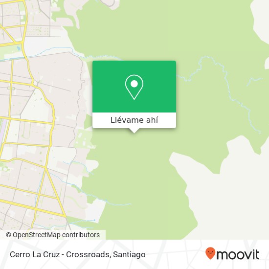 Mapa de Cerro La Cruz - Crossroads