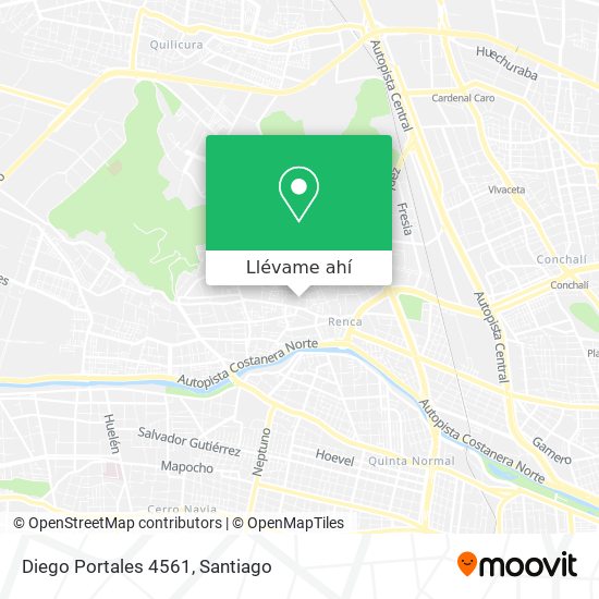 Mapa de Diego Portales 4561