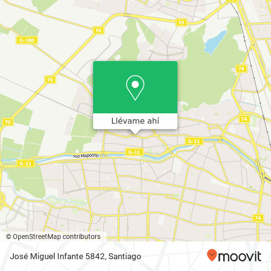 Mapa de José Miguel Infante 5842