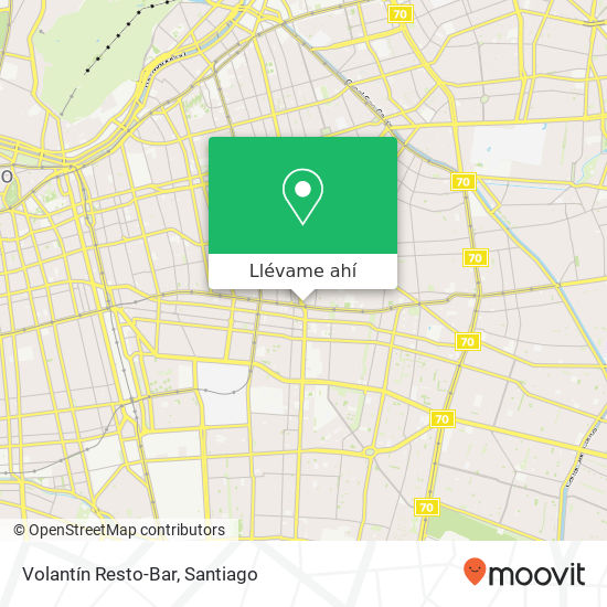 Mapa de Volantín Resto-Bar