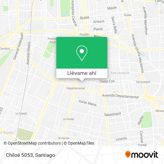 Mapa de Chiloé 5053