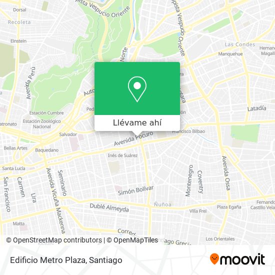 Mapa de Edificio Metro Plaza