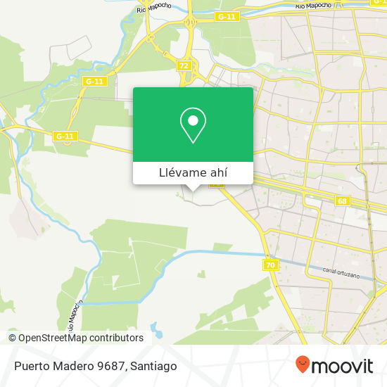 Mapa de Puerto Madero 9687