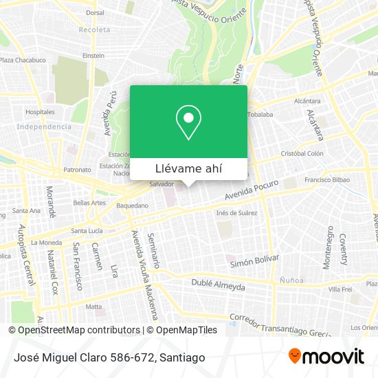 Mapa de José Miguel Claro 586-672