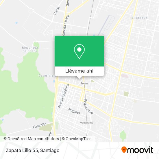 Mapa de Zapata Lillo 55