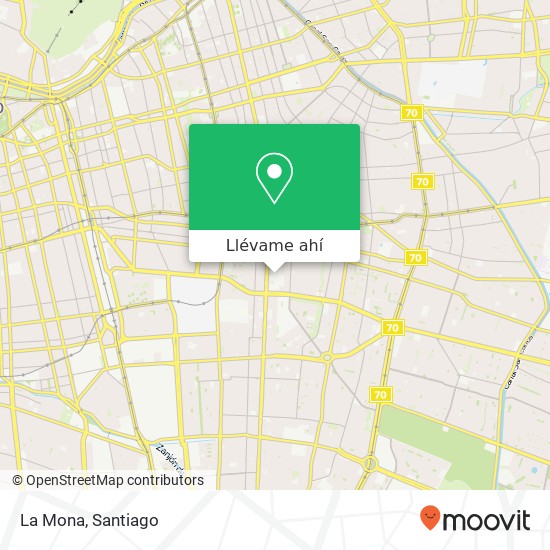 Mapa de La Mona