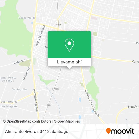 Mapa de Almirante Riveros 0413