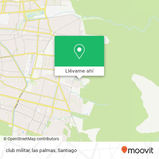 Mapa de club militar, las palmas