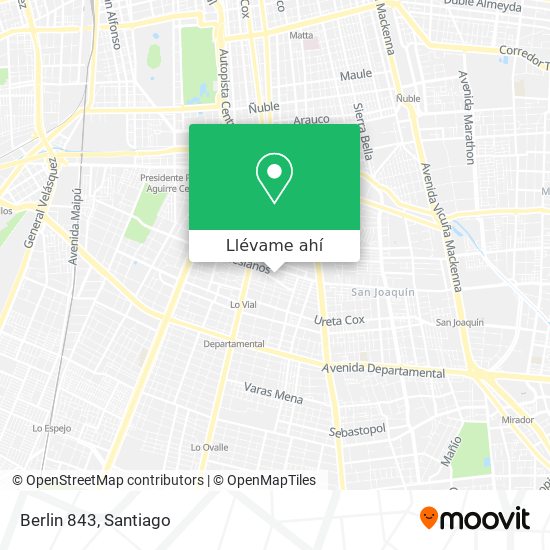 Mapa de Berlin 843