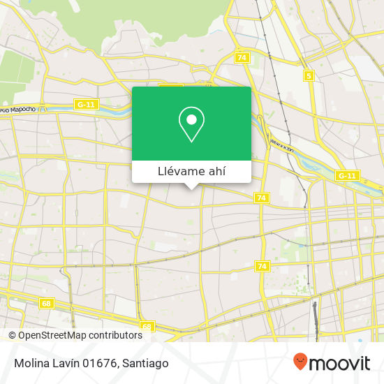 Mapa de Molina Lavín 01676