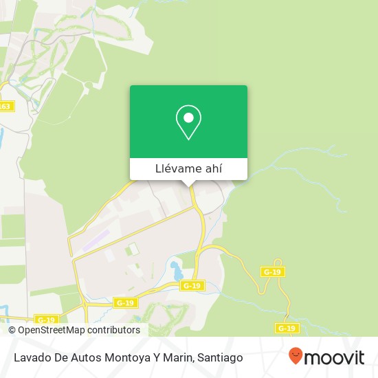 Mapa de Lavado De Autos Montoya Y Marin