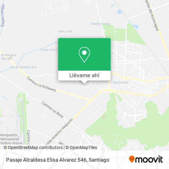 Mapa de Pasaje Alcaldesa Elisa Alvarez 546