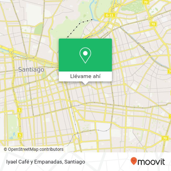Mapa de Iyael Café y Empanadas