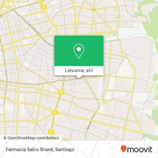 Mapa de Farmacia Salco Brand