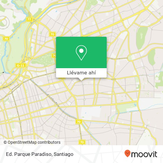 Mapa de Ed. Parque Paradiso