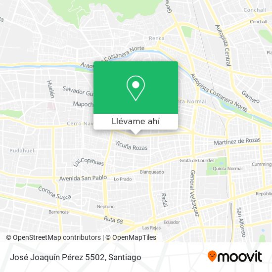 Mapa de José Joaquín Pérez 5502