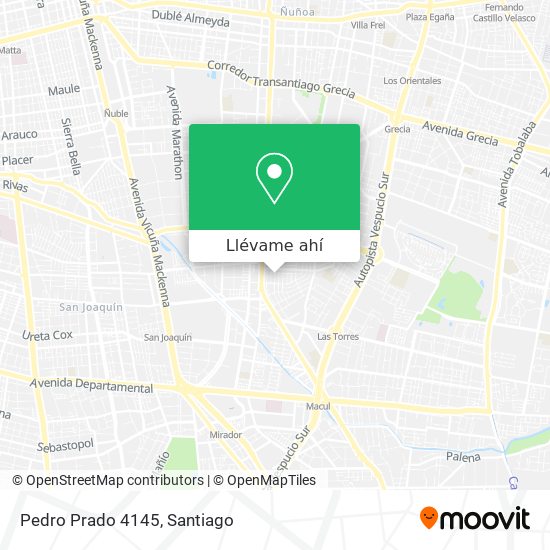 Mapa de Pedro Prado 4145