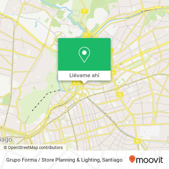 Mapa de Grupo Forma / Store Planning & Lighting