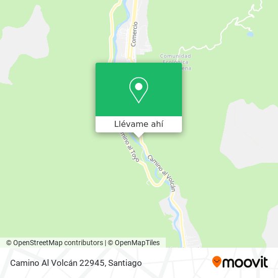 Mapa de Camino Al Volcán 22945