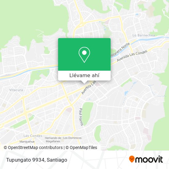 Mapa de Tupungato 9934