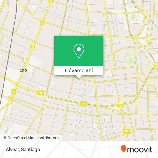 Mapa de Alvear