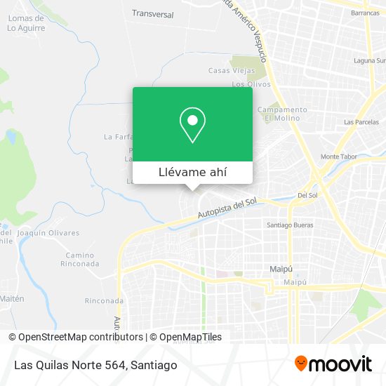 Mapa de Las Quilas Norte 564