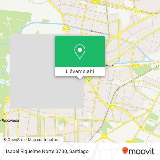 Mapa de Isabel Riquelme Norte 3730